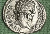 Denier Romain en Argent du règne de Septime Sévère